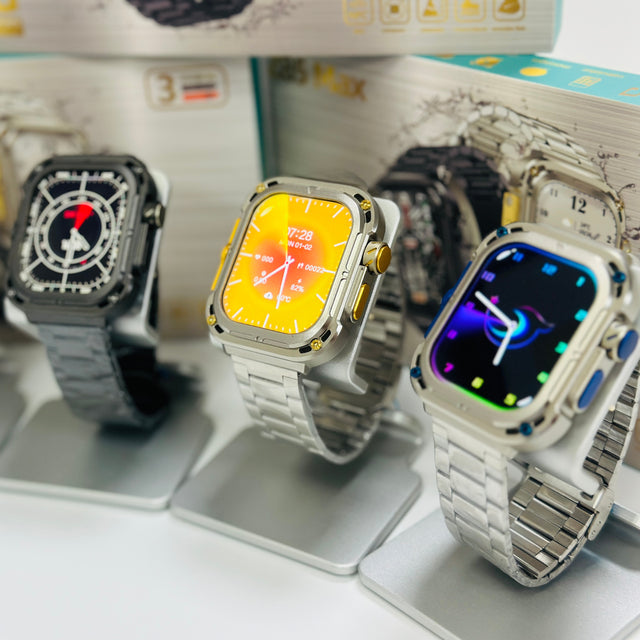 VeloSmart Ultra-Max - 2.04" Titanium Tactical Flagship Smartwatch
