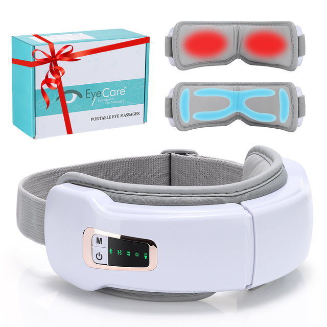 VeloSmart Eye-Relief Pro - Intelligent Heat & Compression Eye Massager