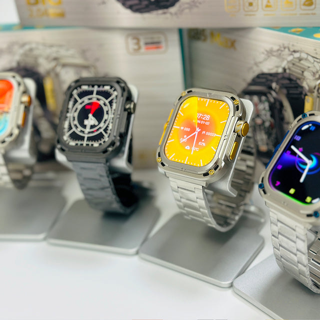 VeloSmart Ultra-Max - 2.04" Titanium Tactical Flagship Smartwatch