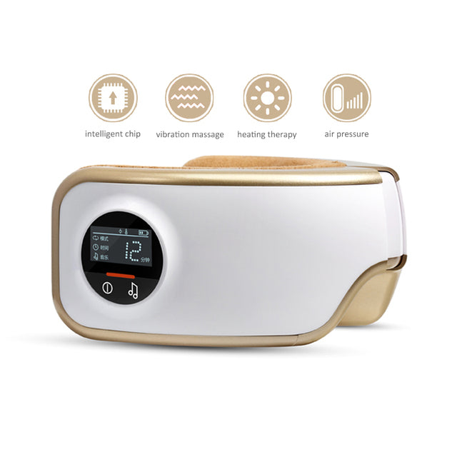VeloSmart Eye-Relief Pro - Intelligent Heat & Compression Eye Massager