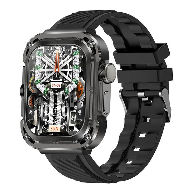 VeloSmart Ultra-Max - 2.04" Titanium Tactical Flagship Smartwatch
