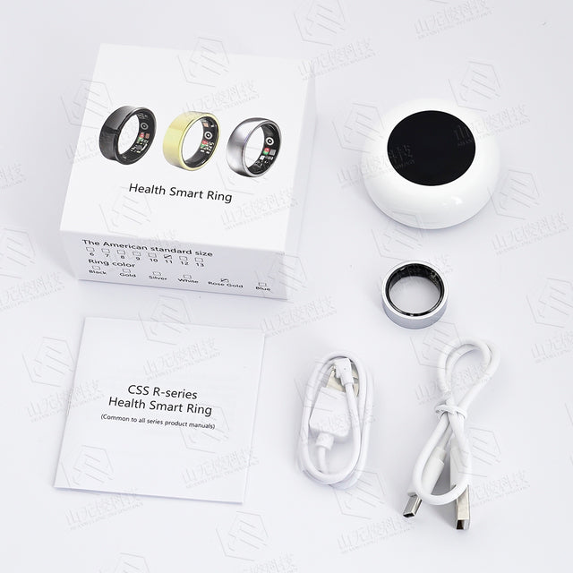 VeloSmart Ring X1 - Premium Titanium Health & Sleep Tracker