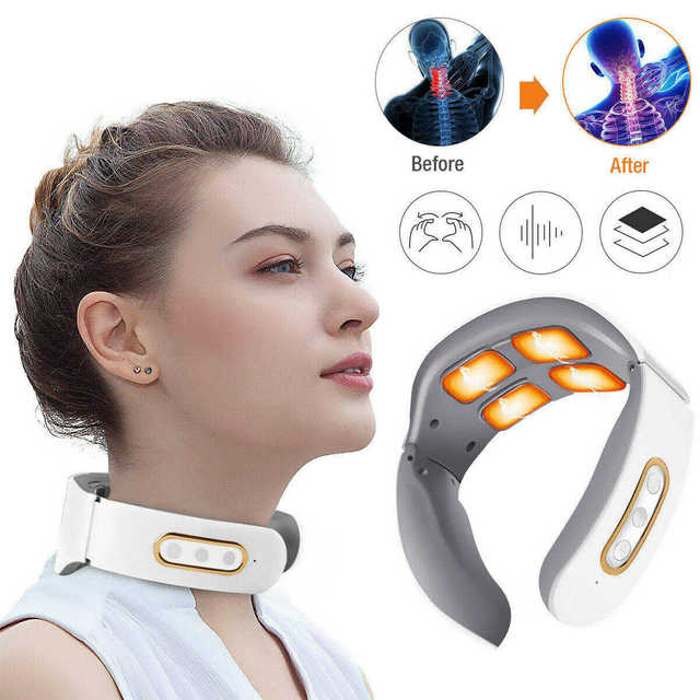 VeloSmart NeckRelief Pro - Intelligent Heating Neck Massager